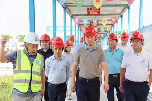 一切以项目为中心|开云网投-开云（中国）建科集团总裁一线巡盘